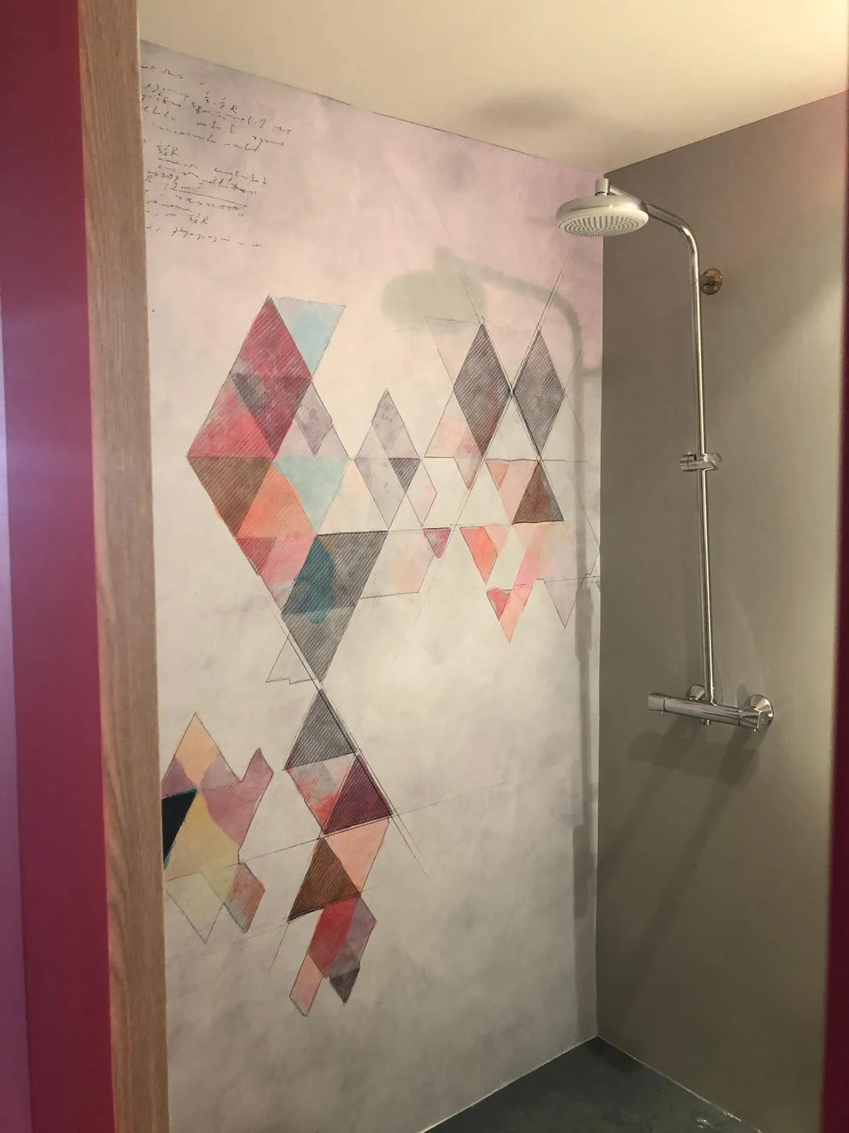 Ducha terminada en una habitación del Barceló Allegro Agadir