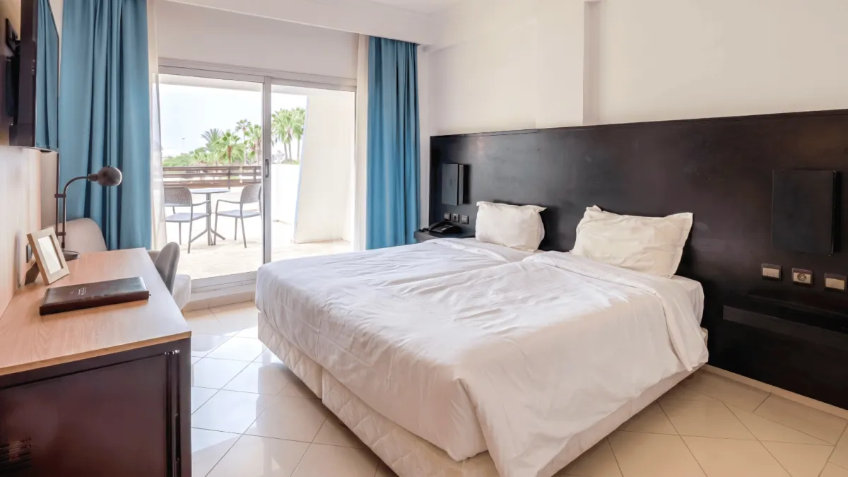 Habitación del Barceló Allegro Agadir antes de la reforma